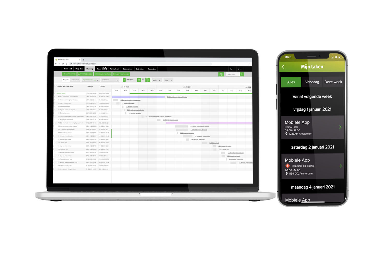 Oplossing Planning En App Definitief